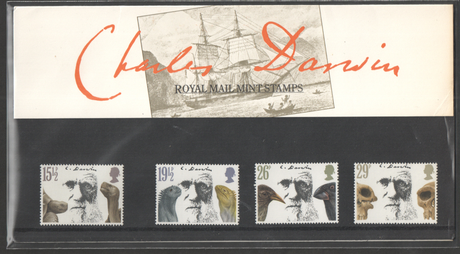 (image for) 1982 Charles Darwin Royal Mail Presentation Pack 132